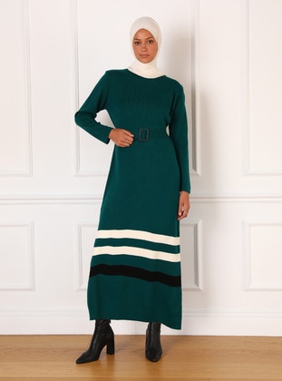 Emerald - Knit Dresses - Refka