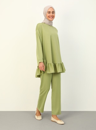 Olive Green - Suit - Benin