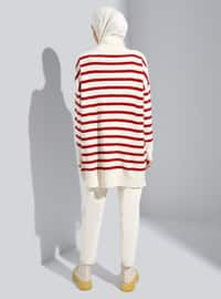 Red Striped - Knit Tunics