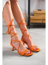 Orange - High Heel - Heels