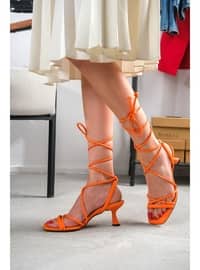 Orange - High Heel - Heels
