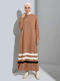 Camel - Knit Dresses