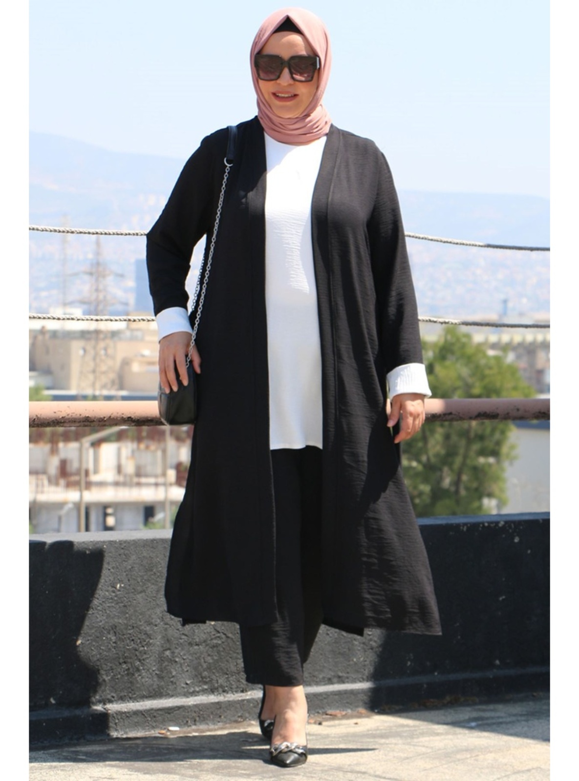 Black - Plus Size Suit