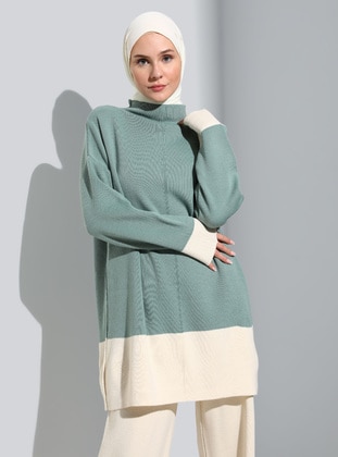 Green Almon - Knit Suits - Refka