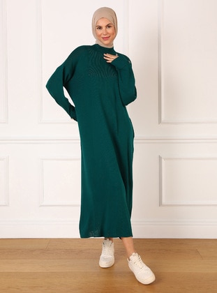 Emerald - Knit Dresses - Refka