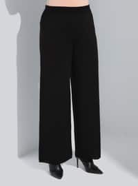 Black - Plus Size Knit Co-ords