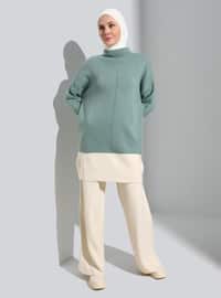 Green Almon - Knit Suits