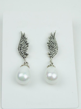 Silver color - Earring - Pridza