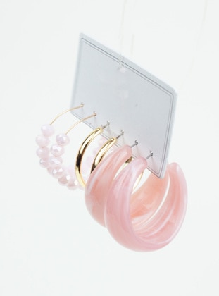 Pink - Earring - Pridza
