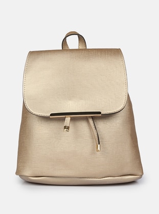 Golden color - Backpack - Backpacks - Stilgo