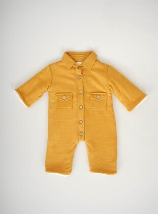 Yellow - Baby Sleepsuits - Miniko Kids