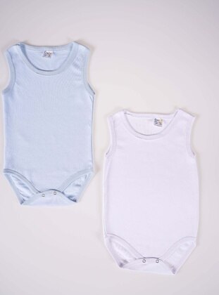 White - Baby Bodysuits - Miniko Kids