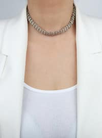 Silver color - Necklace