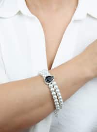 Black - Silver Color - Bracelet