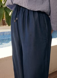 Dark Blue - Denim Trousers