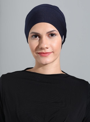 Navy Blue - Swim Hijab - Ecardin