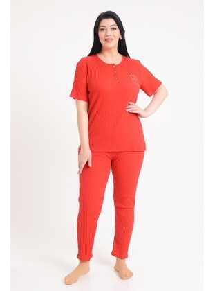 Multi Color - Plus Size Pyjamas - Pinkmark