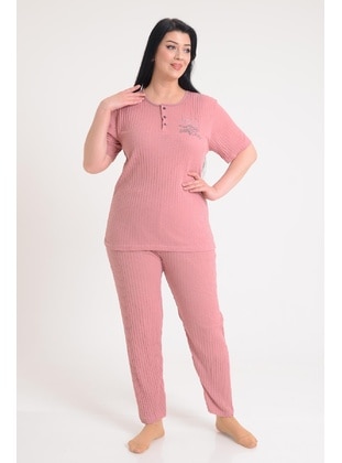 Multi Color - Plus Size Pyjamas - Pinkmark