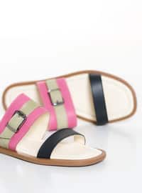 Fuchsia - Sandal - Slippers