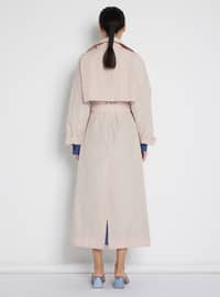 Powder Pink - Unlined - Trench Coat