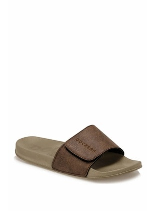 100gr - Sandstone - Flat Slippers - Men Shoes - Dockers