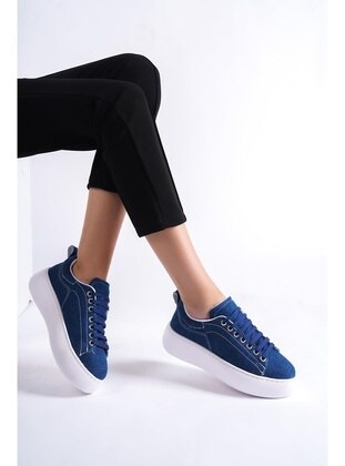 Denim Blue - Sport - 1000gr - Sports Shoes - MODABUYMUŞ
