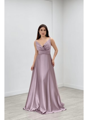 Lilac - Evening Dresses - Giyim Masalı