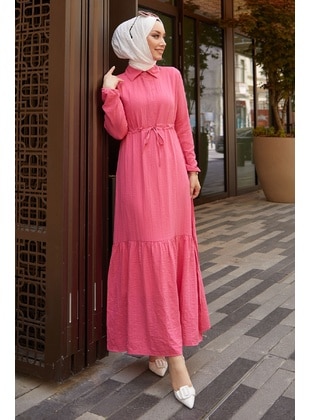 Pink - Modest Dress - InStyle