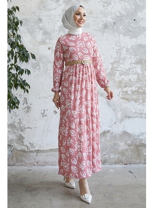 Pink - Modest Dress - InStyle