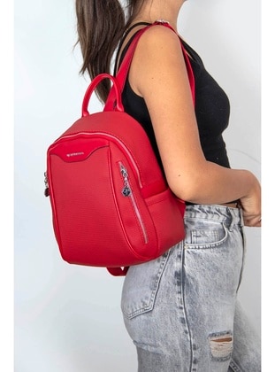 Red - 1000gr - Backpack - Backpacks - Silver Polo