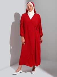 أحمر - ملابس صلاة