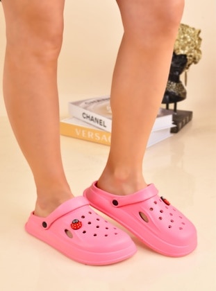 Pink - Slippers - Odesa Ayakkabı