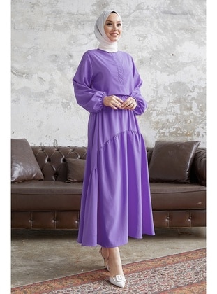 Lilac - Modest Dress - InStyle