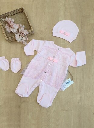 Pink - Baby Sleepsuits - Sitilin