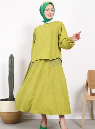 Olive Green - Suit - Vav