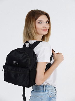 Black - Backpack - Backpacks - Stilgo