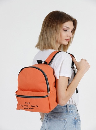 Orange - Backpack - Backpacks - Stilgo