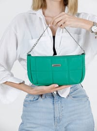 Green - Satchel - Shoulder Bags