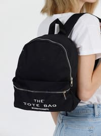 Black - Backpack - Backpacks