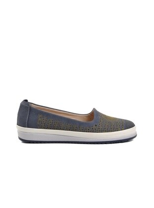 Navy Blue - Casual Shoes - Ayakmod