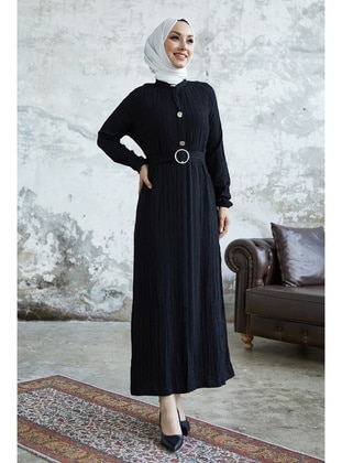 Black - Modest Dress - InStyle