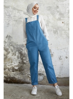 Blue - Overalls - InStyle