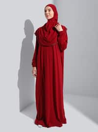 Burgundy - Unlined - Prayer Clothes