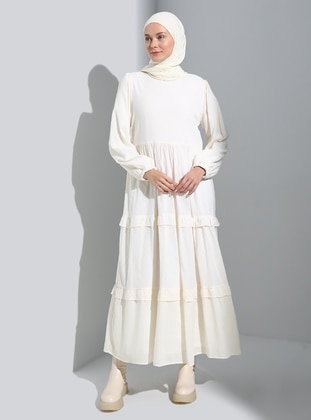 Off White - Modest Dress - Benin