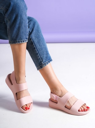 Powder Pink - Sandal - Sandal - Ayakkabı Havuzu