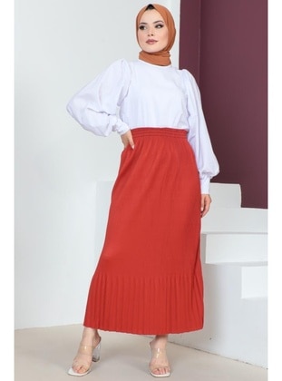 Brick Red - Skirt - Benguen