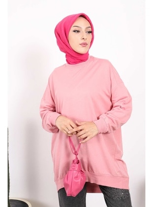 Powder Pink - Sweat-shirt - İmaj Butik