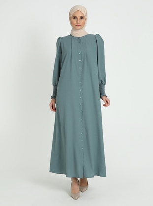 Green Almon - Modest Dress - Tavin