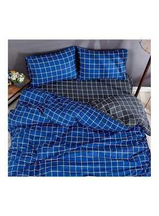 Navy Blue - Double Duvet Covers - Dowry World
