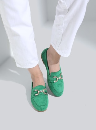 Casual - Green - Casual Shoes - Dilipapuç